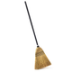 “O-Cedar Heavy Duty Commercial 100% Corn Broom with Solid Wood Handle” via Amazon